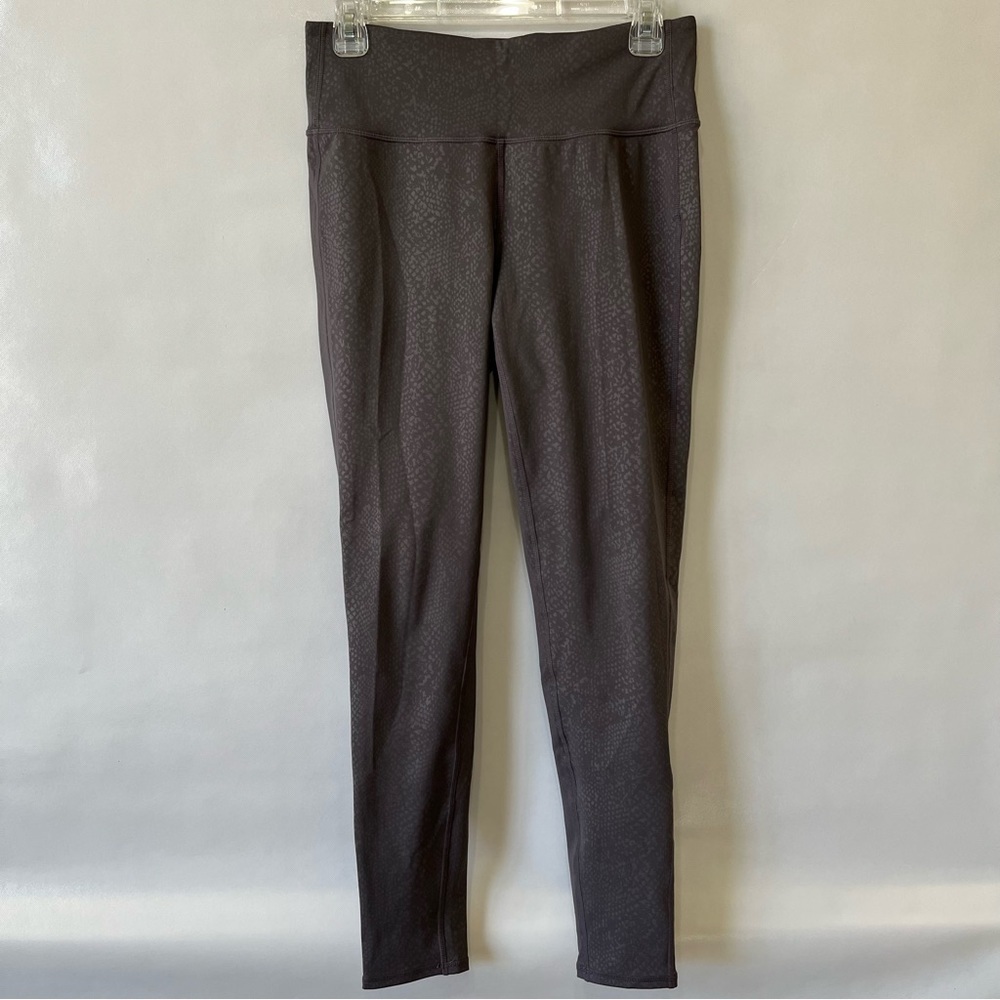 Athleta Serpent Chaturanga Snake Grey Leggings